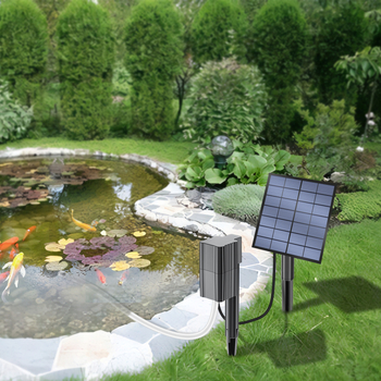 Solarni aerator za vanjske ribnjake, 2.5W izravni pogon, bez baterije, DC napajanje, buka ≤60 dB
