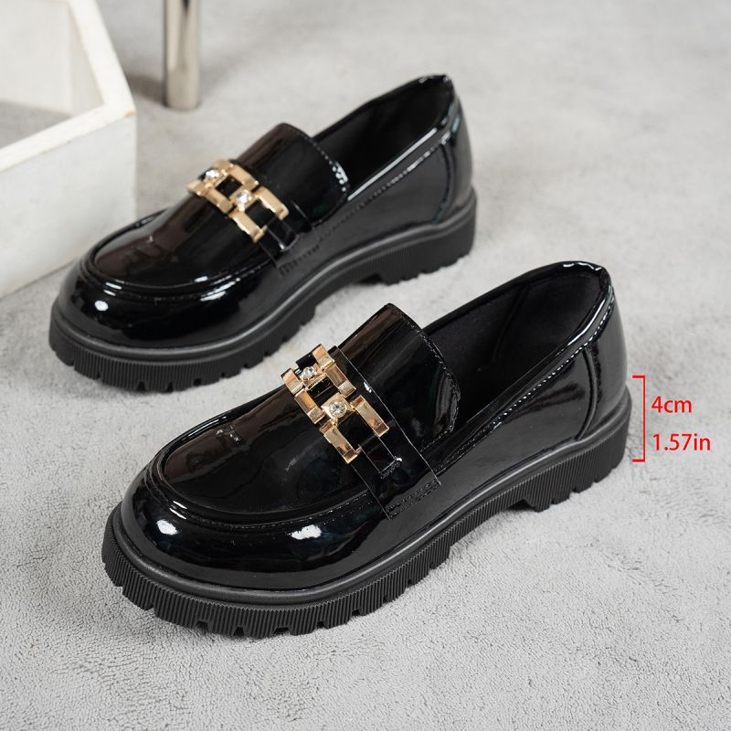 Ženske loafers, casual stil, slip-on, visina pete 6–8 cm, crepe potplat