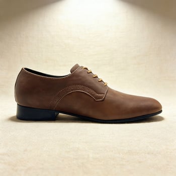 Unisex loaferi od top-grain kože, oštar nos, niski pet 1–3 cm, vezanje šnurkama, kožna uloška