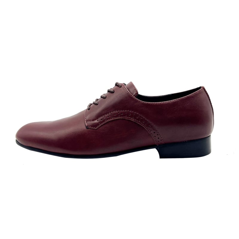 Unisex loaferi od top-grain kože, oštar nos, niski pet 1–3 cm, vezanje šnurkama, kožna uloška
