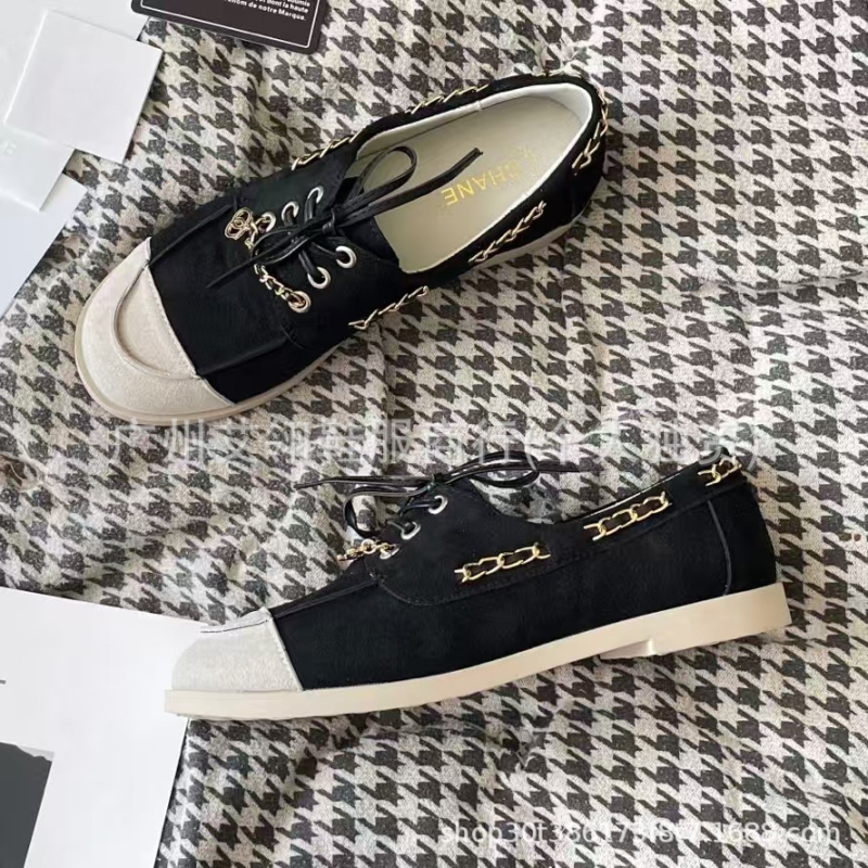 Pantofi sport din piele pentru femei, șireturi, vârf rotund, talpă din cauciuc, finisaj velur