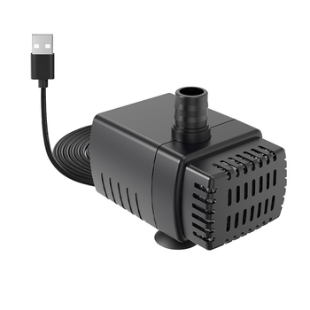 Υποβυθιζόμενη αντλία ενυδρείου, ABS υλικό, 5V, αθόρυβη λειτουργία, οξυγόνηση νερού ενυδρείου