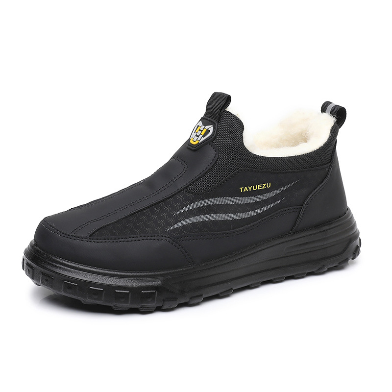 Ženske zimske papuče s fleece podstavom, slip-on, protuklizna PU potplata, gornji dio od mikrovlaknaste kože