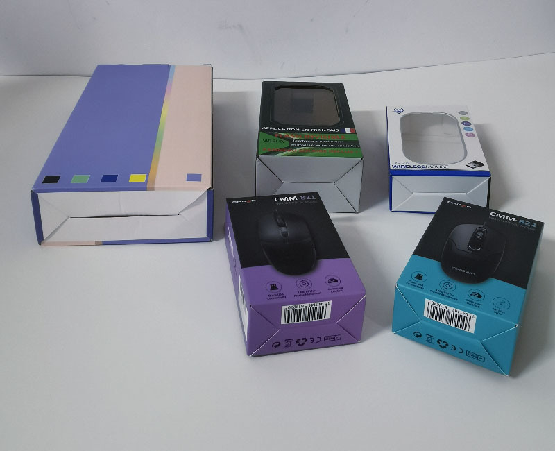 Kutija za pakiranje punjača s prozorom i dvostrukom umetkom (Materijal: Papir/Papirni karton; Tip kutije: Fiksna kutija od papira; Tisak: Offset; Težina papira: 350; Model: JBS-NY-XG002)