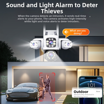 Vonkajšia kupolová kamera s nočným videním 0.001 lux, SNR 72 dB, 12V napájanie, ABS puzdro, alarmná funkcia