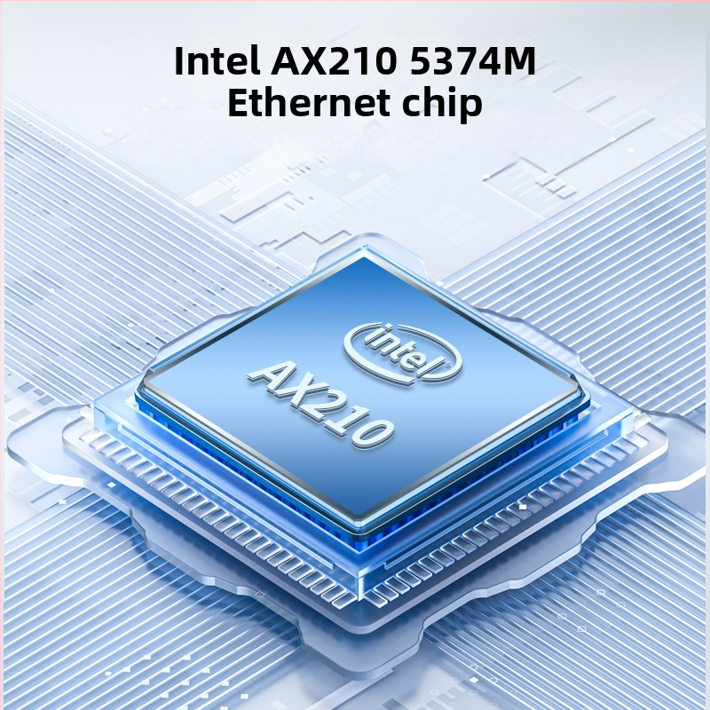 Cardă de rețea wireless PCIe WiFi 6 tri-band 2,4/5/6 GHz Bluetooth 5.3 AX210 5374 Mbps