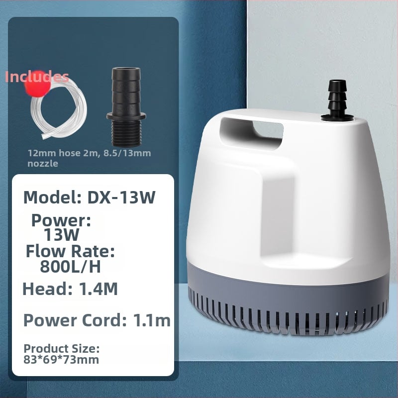 Υποβρύχια αντλία ενυδρείου με κάτω άνοιγμα αναρρόφησης – φιλτράρισμα και κυκλοφορία νερού, πλαστικό σώμα