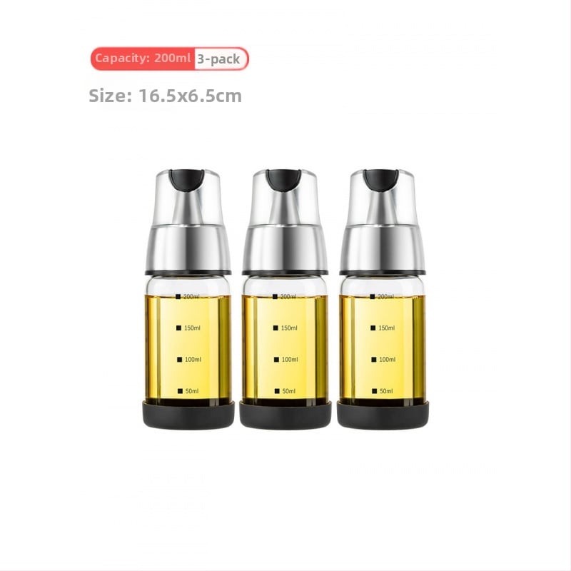 Sticlă de condimente pentru sos de soia, oțet și ulei de susan - sticlă borosilicat de înaltă rezistență, porționată, stil luxuos ușor, origine: Chaozhou