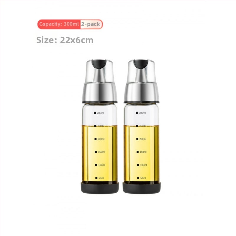 Sticlă de condimente pentru sos de soia, oțet și ulei de susan - sticlă borosilicat de înaltă rezistență, porționată, stil luxuos ușor, origine: Chaozhou