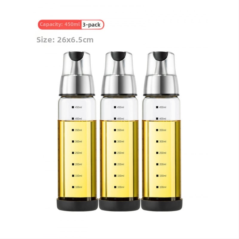 Sticlă de condimente pentru sos de soia, oțet și ulei de susan - sticlă borosilicat de înaltă rezistență, porționată, stil luxuos ușor, origine: Chaozhou