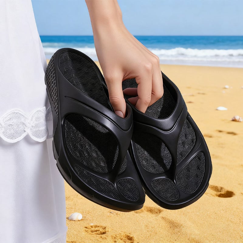 Ipomoea muške japanke — EVA gornji dio i EVA đon, plažni stil s otvorenim prstom, slip-on dizajn