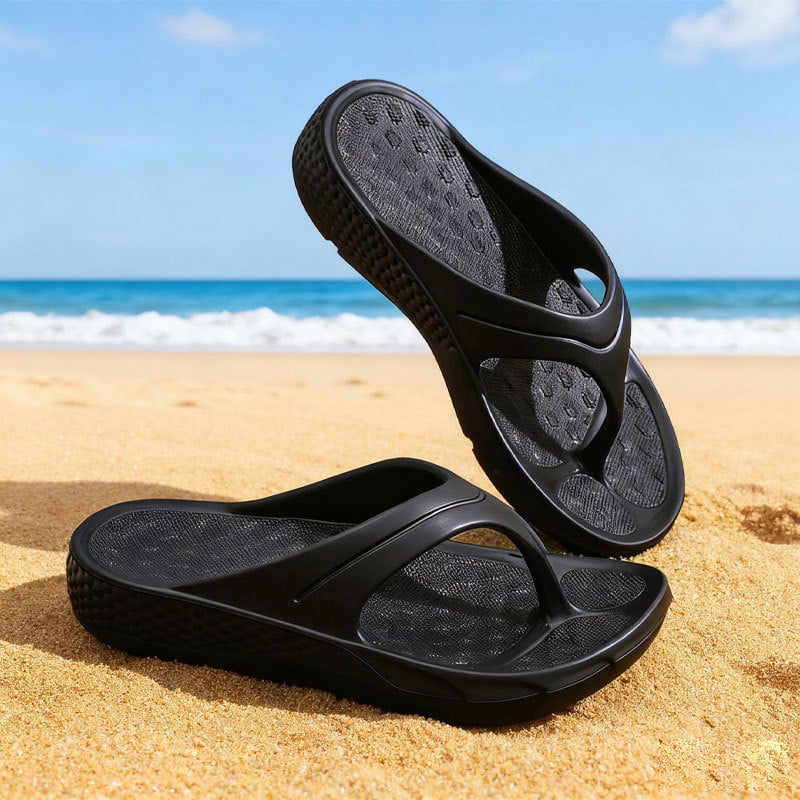 Ipomoea muške japanke — EVA gornji dio i EVA đon, plažni stil s otvorenim prstom, slip-on dizajn