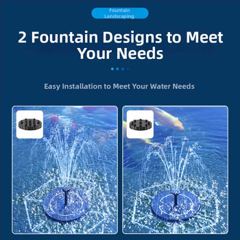 Αντλία σιντριβανιού – ABS, επιπλέουσα κατασκευή, Κύρια χρήση: σιντριβάνι