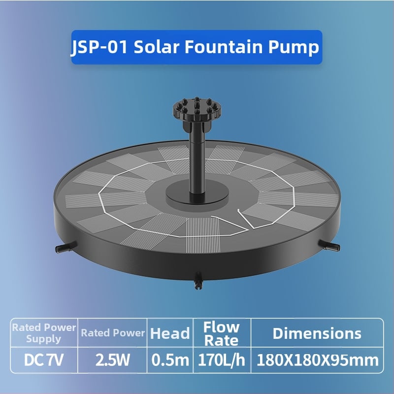 Αντλία σιντριβανιού – ABS, επιπλέουσα κατασκευή, Κύρια χρήση: σιντριβάνι
