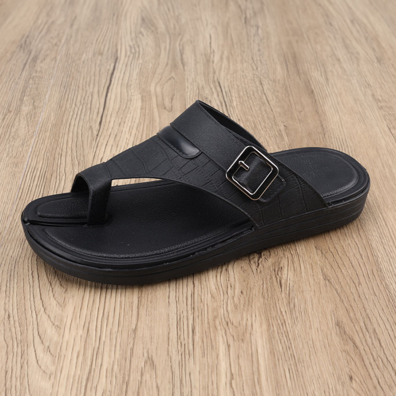 Férfiaknak szabadidős flip-flopok, nyitott lábujjú, PVC felsőrész, EVA talp