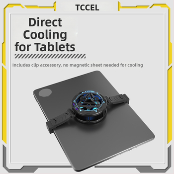 Μαγνητικός ασύρματος ψύκτης για κινητό τηλέφωνο με ψύξη με ημιαγωγό — Διασύνδεση Type-C; κατασκευή από κράμα αλουμινίου + θερμικά αγώγιμο σιλικόνη; βάρος 94 g