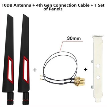 Router de birou WiFi 6 dual-band cu antenă cu câștig și conector SMA, 10/6 dB