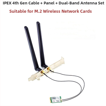 Router de birou WiFi 6 dual-band cu antenă cu câștig și conector SMA, 10/6 dB