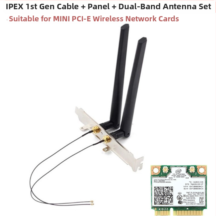 Router de birou WiFi 6 dual-band cu antenă cu câștig și conector SMA, 10/6 dB