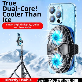 Chladič na zadnom klipse pre živé vysielanie s polovodičovým chladením a vstavaným ventilátorom, držiak na hry