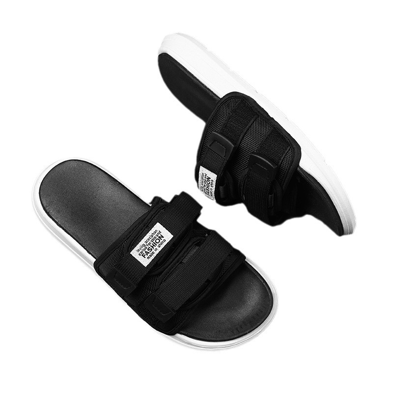 Novi muški ljetni sandali s jednim remenom, korejski stil, protuklizni, plaža, hongkonški stil