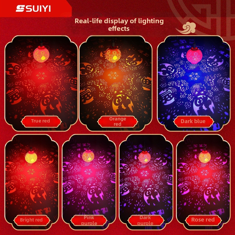 LED Νέον Φως για το Νέο Έτος - Υποδοχή E27, Κυκλικό/Εξάγωνο Σχήμα, Πλαστικό Κέλυφος, Μοντέλο New Year Bulb, Τάση 220V