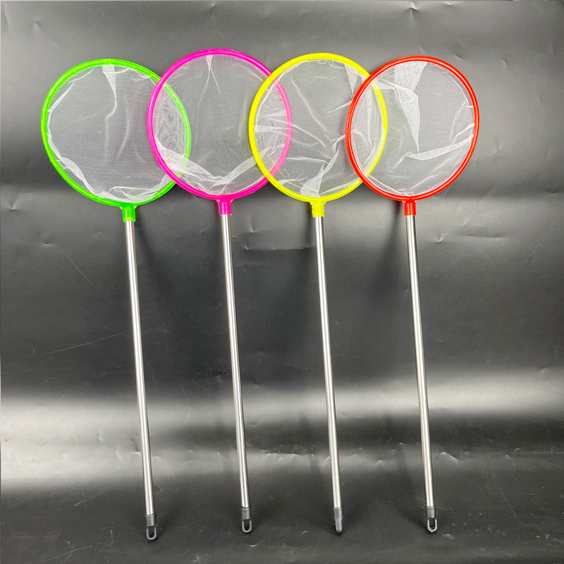 Gyermekeknek szóló összecsukható horgász háló akváriumhoz és a strandra, szétválasztható típus