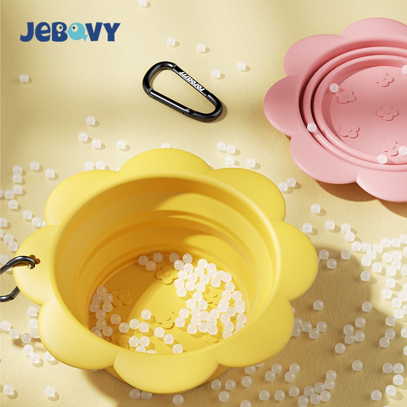 Πτυσσόμενο μπολ από σιλικόνη για κατοικίδια – φορητό εξωτερικό μπολ ποτίσματος για σκύλους και γάτες