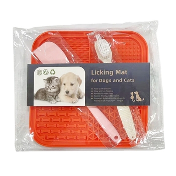 4-σε-1 σιλικόνινος πάτος γλειψίματος για σκύλους – αργή σίτιση, αντι-πνιγμός; μάρκα Geedyn; προέλευση Ντονγκουάν; 128 τεμάχια σε κουτί