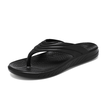 Férfi EVA strandpapucs, vastag talppal, nyitott lábujjakkal, injektált talp