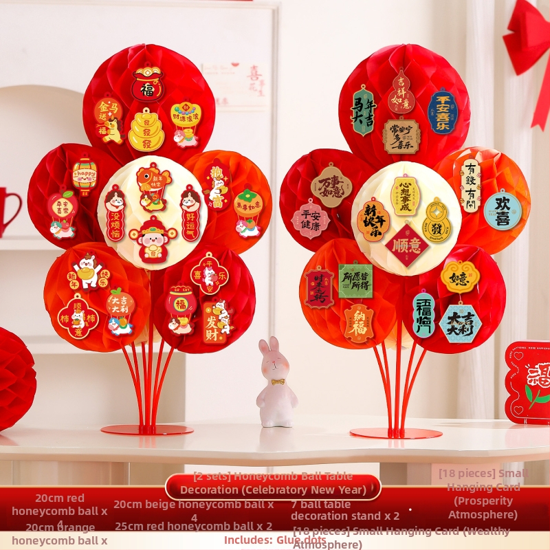 Papirnate kuglice u obliku saća za viseće dekoracije – dekor prostora, materijal: papir, stil: svečano/Novu godinu, proljetni festival, marka Orange Promise Billion