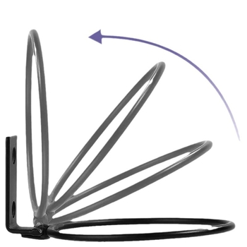 Falra szerelhető rozsdamentes acélból készült tál az etetéshez, összecsukható, dőlés elleni, osztott kialakítás