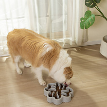 Πλαστικό μπολ αργής πρόσληψης για γάτες και σκύλους, αντι-πνιγμού, αντιολισθητικό, αντιανάτρεψη, προέλευση Ταϊτζού, κωδικός προϊόντος 6031/6032