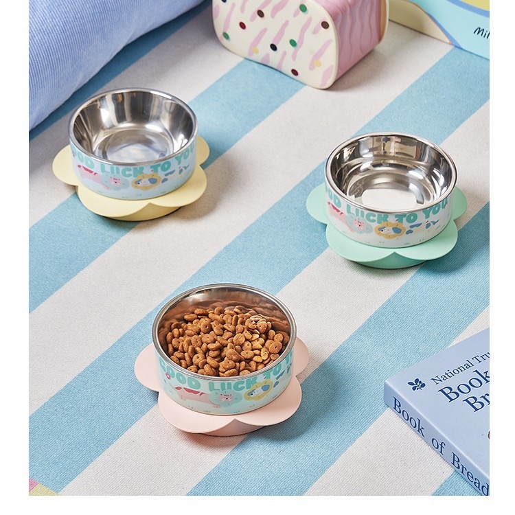 Macska etető tál, műanyag, 1 db, macskáknak, kisállateledel (Műanyag • Macskáknak • 1 db • Kisállateledel)