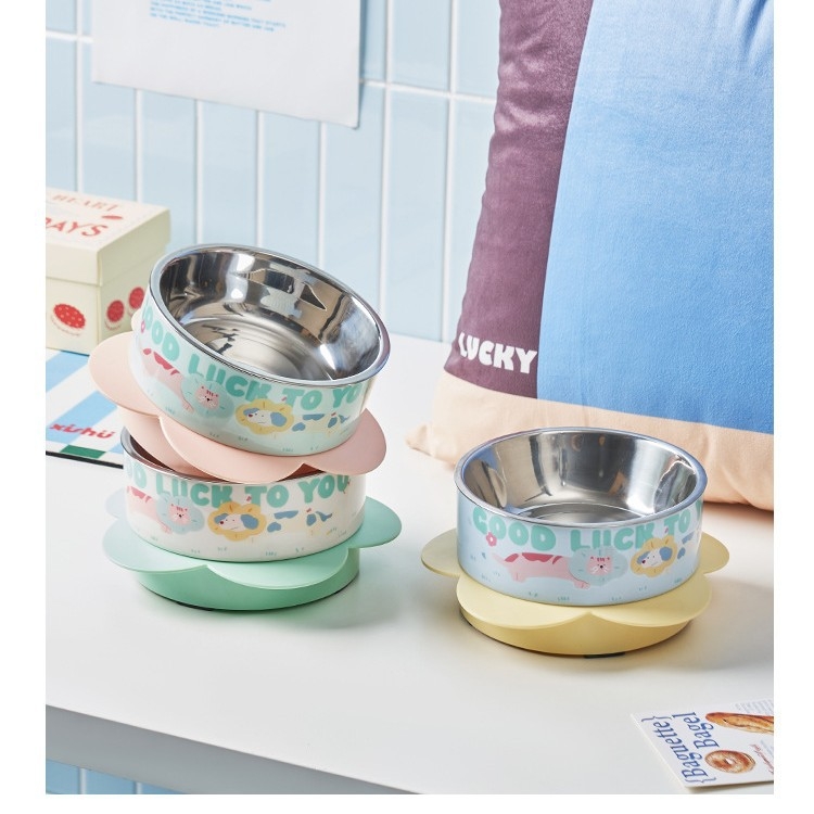 Macska etető tál, műanyag, 1 db, macskáknak, kisállateledel (Műanyag • Macskáknak • 1 db • Kisállateledel)