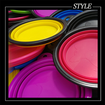 Αναδιπλούμενο μπολ κατοικίδίων από σιλικόνη, φορητό για εξωτερική χρήση, πακέτο 280 τεμάχια