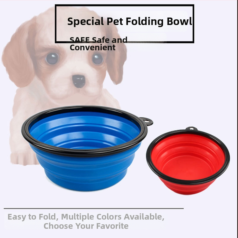 Αναδιπλούμενο μπολ κατοικίδίων από σιλικόνη, φορητό για εξωτερική χρήση, πακέτο 280 τεμάχια