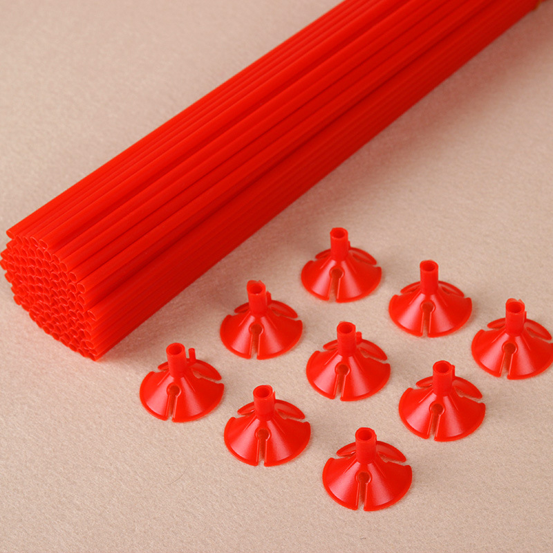 Kibővített műanyag ballon tartó rúd utcai stand dekorációhoz (anyag: műanyag; ballon típusa: más; forma: más)