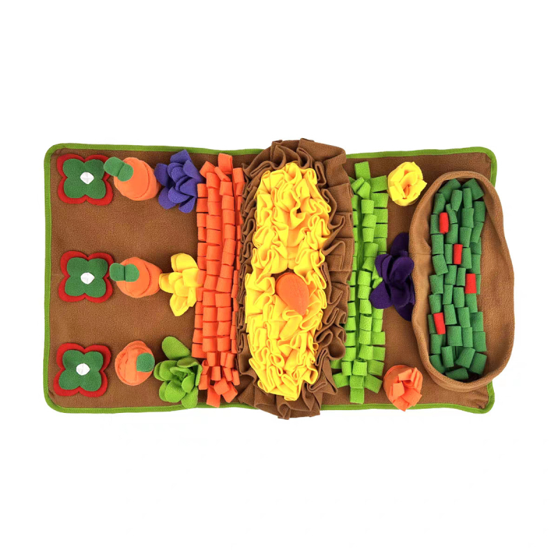 Covoraș de hrănire lentă pentru câini — antrenament cerebral și joc cu mâncare ascunsă (Material: Polyester; Brand: Chuangshi textile; Categorie: Echipamente pentru hrana animalelor de companie; Cutie: Personalizabilă)