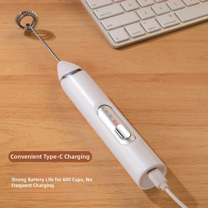 Ručni električni mikser za mlijeko; pogodan za mlijeko, šlag i mlijeko u prahu; moguć ispis logotipa; prilagodljivo