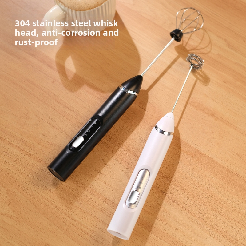 Ručni električni mikser za mlijeko; pogodan za mlijeko, šlag i mlijeko u prahu; moguć ispis logotipa; prilagodljivo