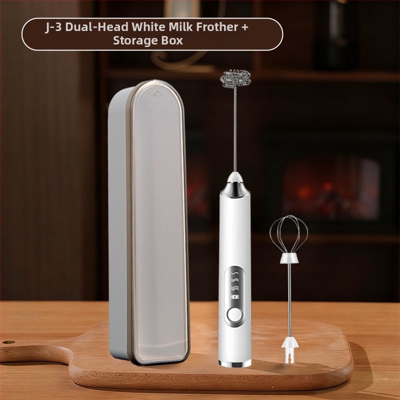 Ručni električni mikser za mlijeko; pogodan za mlijeko, šlag i mlijeko u prahu; moguć ispis logotipa; prilagodljivo