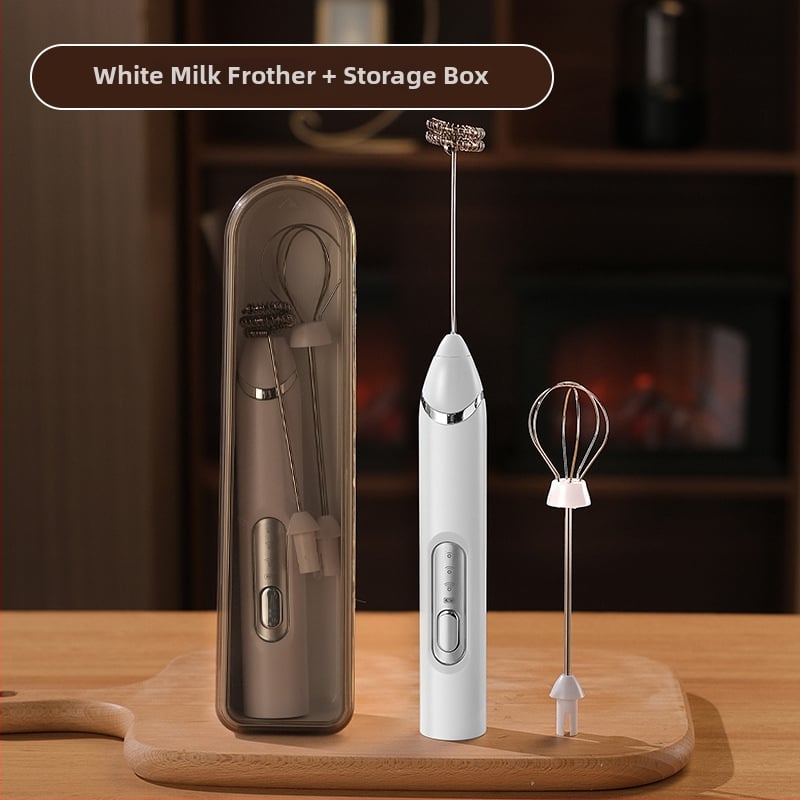 Ručni električni mikser za mlijeko; pogodan za mlijeko, šlag i mlijeko u prahu; moguć ispis logotipa; prilagodljivo