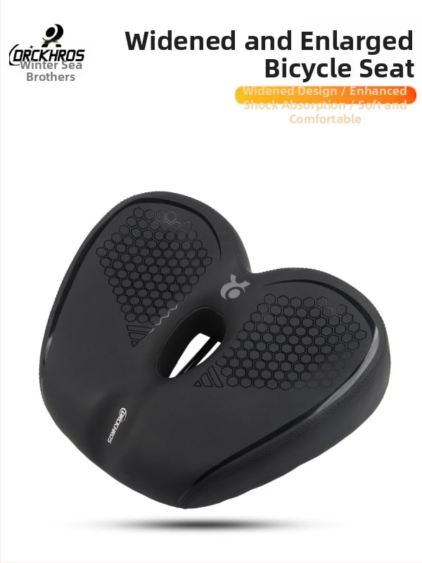 DRCKHROS Καθήσμα Ποδηλάτου – Γενικό, Παχύ, Πολύ Μαλακό, Απορροφητικό Κράδασμο με Επένδυση από Σπογγώδες Υλικό (Μοντέλο DH-2024101)