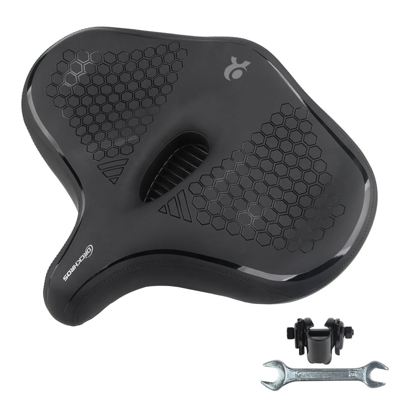 DRCKHROS Καθήσμα Ποδηλάτου – Γενικό, Παχύ, Πολύ Μαλακό, Απορροφητικό Κράδασμο με Επένδυση από Σπογγώδες Υλικό (Μοντέλο DH-2024101)