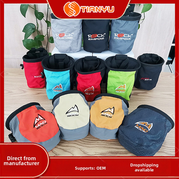 Torba za kredu za penjanje sa kaišem za struk, magnezijska kreda, puder za suhe ruke i prostor za pohranu krede za vodoravnu šipku