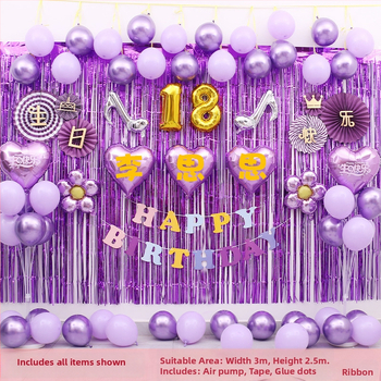 Balonska dekoracija za pozadinu rođendana – Tip balona: zračni balon, Oblik: crtano biće-vanzemirac, Materijal: Drugo, Pogodno za rođendane