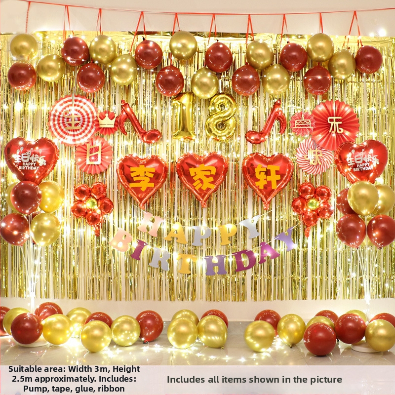 Balonska dekoracija za pozadinu rođendana – Tip balona: zračni balon, Oblik: crtano biće-vanzemirac, Materijal: Drugo, Pogodno za rođendane