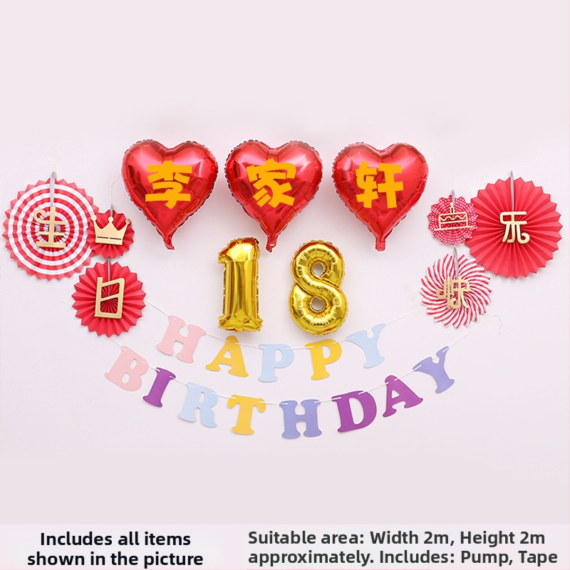 Balonska dekoracija za pozadinu rođendana – Tip balona: zračni balon, Oblik: crtano biće-vanzemirac, Materijal: Drugo, Pogodno za rođendane