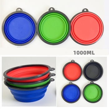 Castron pliabil pentru animale de companie Ruinhao | Material: TPE | Instrument de hrănire pentru animale de companie | Nu este importat